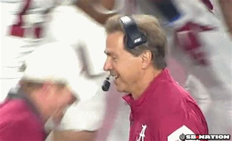 nick saban gif|funny nick saban photos.